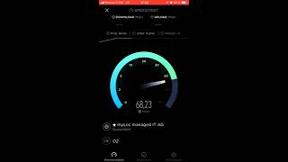 Freenet FUNK LTE Speedtest