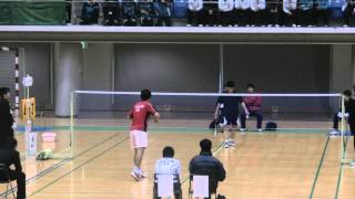 第41回全国高校選抜バドミントン大会東北地区予選会 男子シングルス決勝_01