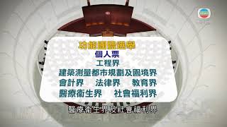 據悉立會選舉方法有改動 功能界別大部分改為團體票