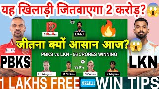 PBKS vs LKN Dream11 Team PBKS vs LKN Dream11 PBKS vs LKN Dream11 Prediction PBKS LKN Dream11 IPL