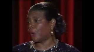 Maya Angelou Live and Unplugged