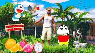 Shinchan and Franklin Started A Big Farming in GTA 5