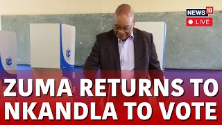 South Africa Elections LIVE | South African leader Jacob Zuma Returns To Nkandla To Vote | N18L