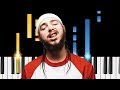 Post Malone - Better Now - Piano Tutorial & Sheets!