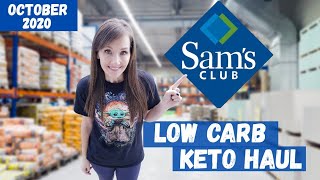October Sams Club Keto/ Low Carb Haul