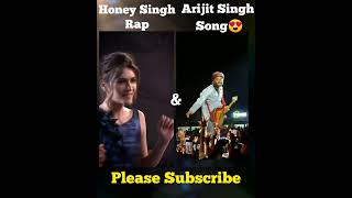 Honey Singh❤ & Arijit singh😍|| #arijitsingh #shorts #trending #viral