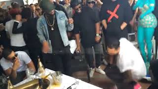 Chris Brown Dances to African music On the Low (Angelina) by Burna Boy