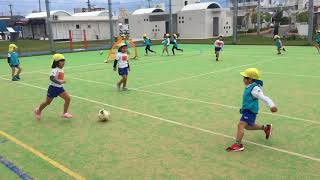 ２０１８年１月１２日のdivertir（ディヴェルチール）サッカースクールの保育園巡回指導！