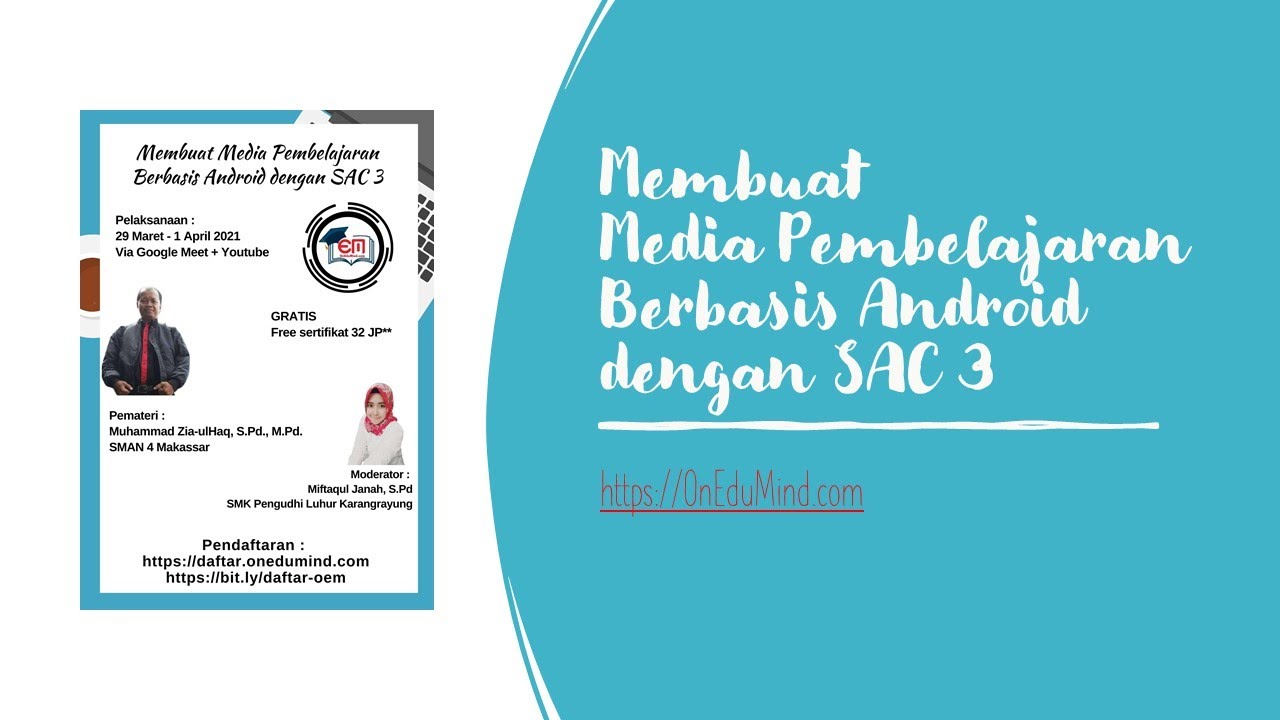 Membuat Media Pembelajaran Berbasis Android Dengan SAC 3 - YouTube