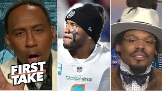 FIRST TAKE | 'Soft' - Stephen A. Smith slams the Dolphins after Thanksgiving lose to the Packers