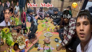 Giao lưu cùng anh em vào buổi tối nhậu ở Nhà đur siu || Drinking with Brothers Day || Y PEP 81