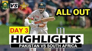 PAKISTAN VS SOUTH AFRICA FULL HIGHLIGHTS 1ST TEST MATCH 2024 DAY 3   PAK VS SA