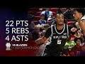 Stephon Castle 22 pts 5 rebs 4 asts vs Blazers 2024 Summer League