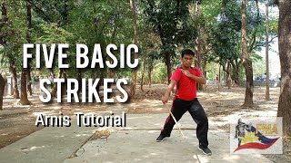 FIVE BASIC STRIKES | ARNIS