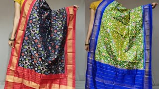 Pure Ikkat Pochampalli Dupattas - ప్యూర్ ఇక్కత్ పోచంపల్లి దుపట్టాస్