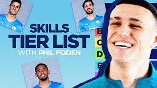 PHIL FODEN RATES MAN CITY SKILLS | Who gets Phil's approval?! | Silva, De Bruyne, Mahrez & more!
