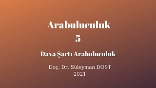 Arabuluculuk 5 Dava Şartı Arabuluculuk 2021