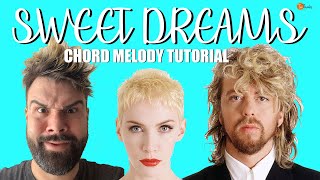 Sweet Dreams - Ukulele Chord Melody/Fingerstyle Tutorial - Eurythmics with Play-along, tabs
