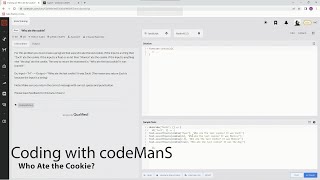Codewars 8 kyu Who Ate the Cookie? JavaScript