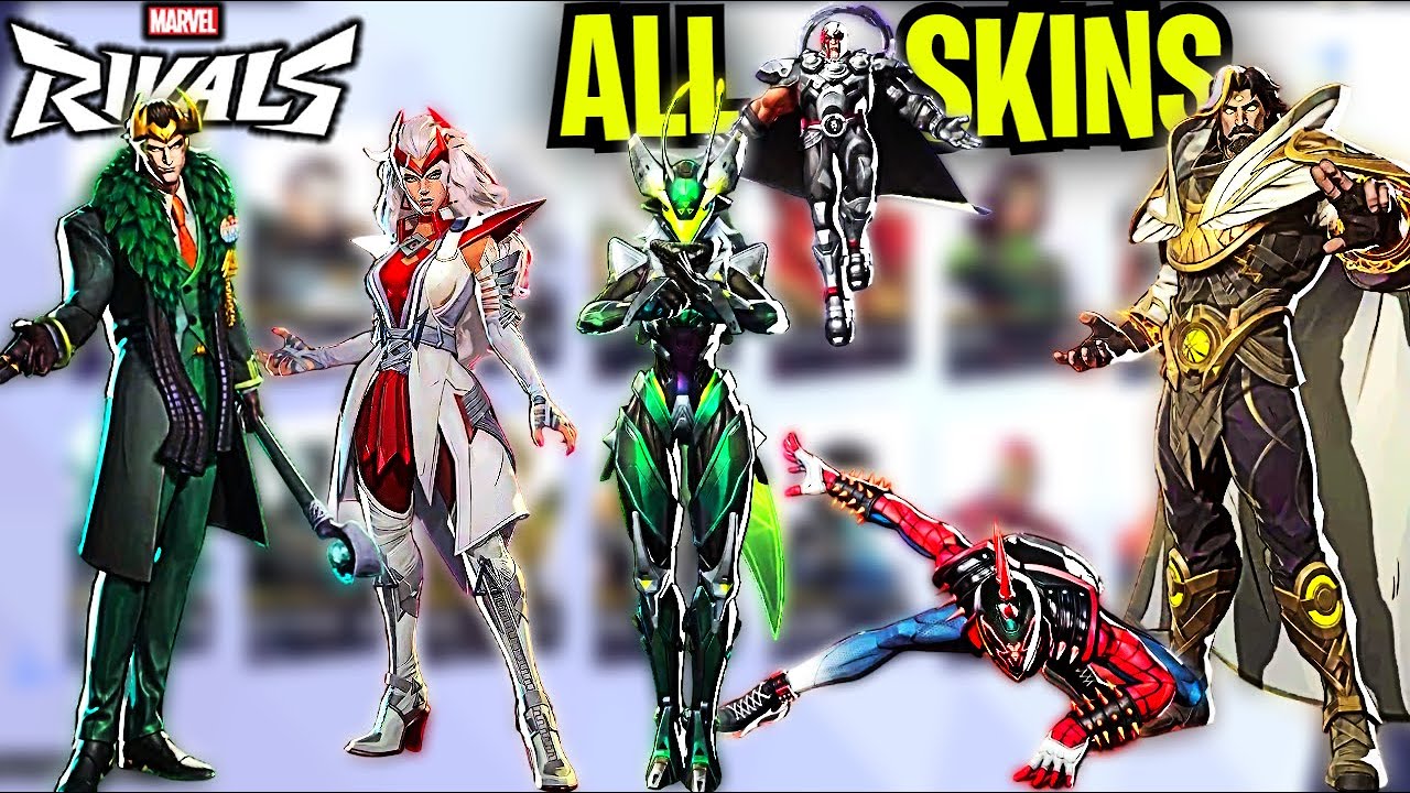 EVERY Skins & Animations In Marvel Rivals - YouTube