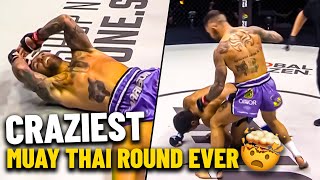 5 KNOCKDOWNS IN 1 ROUND 🤯 Liam Harrison vs. Muangthai Was INSANE