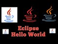 #5 Java Hello world using Eclipse IDE