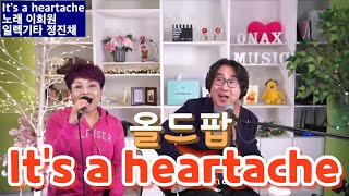 올드팝 [It's a heartache] 보니 타일러 노래-이희원 일렉-정진채