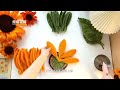 扭扭棒油画向日葵教程（twisted stick oil painting sunflower tutorial）