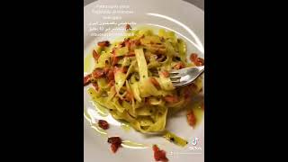 tagliatelle al salmone affumicato pronto in 5 minuti salva cena/pranzoطالياطيلي بالسلمون تحضرني 5 ذ