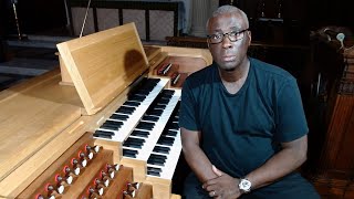 GOD SAVE OUR GRACIOUS QUEEN (PRECEDED WITH THE FANFARE BY GORDON JACOB). PLAYED BY WAYNE MARSHALL.