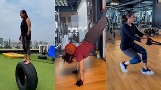 Jyothika latest work outs Video, Suriya Jyothika, Jyothika exercise at Gym #Jyothika exercise Video