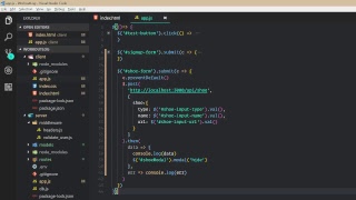 Javascript Server/ Client walkthrough