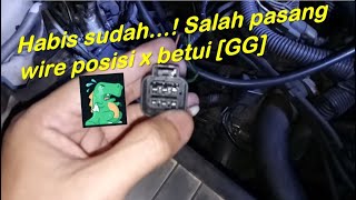 126. Perdana V6 socket connector salah wire pasang OMG !!!