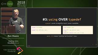 C++Now 2018: Ben Deane “Easing into Modern C++”