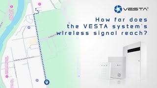 VESTA Alarm System Wireless Coverage