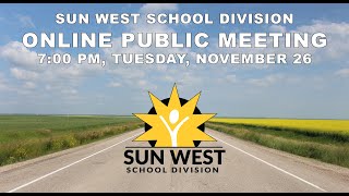 2024 Sun West Online Public Meeting