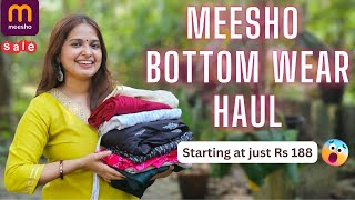 10 Meesho Bottom Wear/Pants Under Rs 499 | English Subtitles | Aiswarya Raj