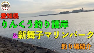 【愛知県釣り場紹介】りんくう釣り護岸\u0026新舞子マリンパーク