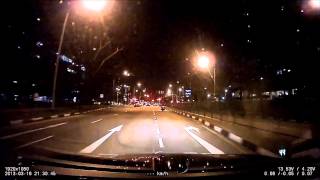 OTO Saver DAS 3000 night sample video by auto 101 from Singapore