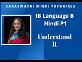 IB  Lang B Hindi SL Paper 1