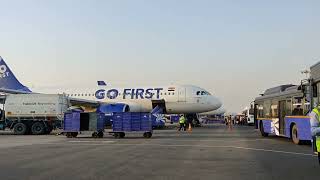 Go First, Indigo Aeroplane at T3, Indira Gandhi International Airport, New Delhi