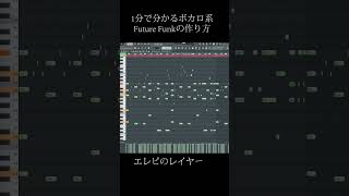 1分で分かる渋谷系エモボカロ曲の作り方っ#shorts