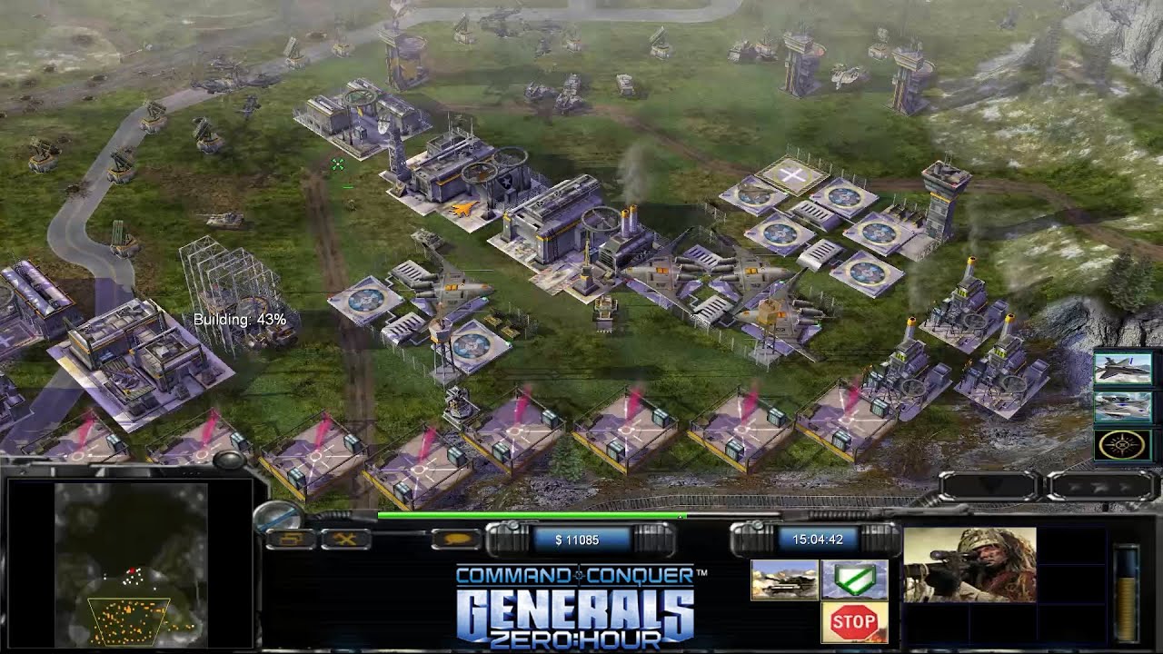 Mission Capture Commandandconquer Generals Strategy Rts Games Youtube