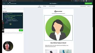 Custom Code Element Live in the Email Builder!