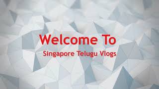 Singapore Telugu Vlogs Welcoming you