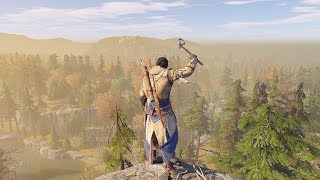 Assassin's Creed 3 Remastered Master Assassin Connor Epic Combat, Stealth Kills & Free Roam Gameplay