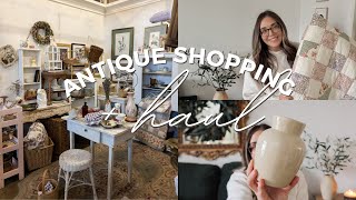 Let's go ANTIQUE shopping! + DECOR HAUL