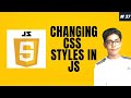 JavaScript Course Project Based Learning #37 - Changing CSS Styles Password Validation In Javascript