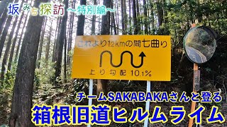 箱根旧道ヒルクライム　チームSAKABAKAと行く春の箱根足柄の旅#1　坂みち探訪　番外編