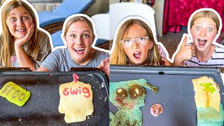 I'LL BUY WHATEVER you can DRAW - PANCAKE ART CHALLENGE!! W/ THE SHUMWAY SHOW